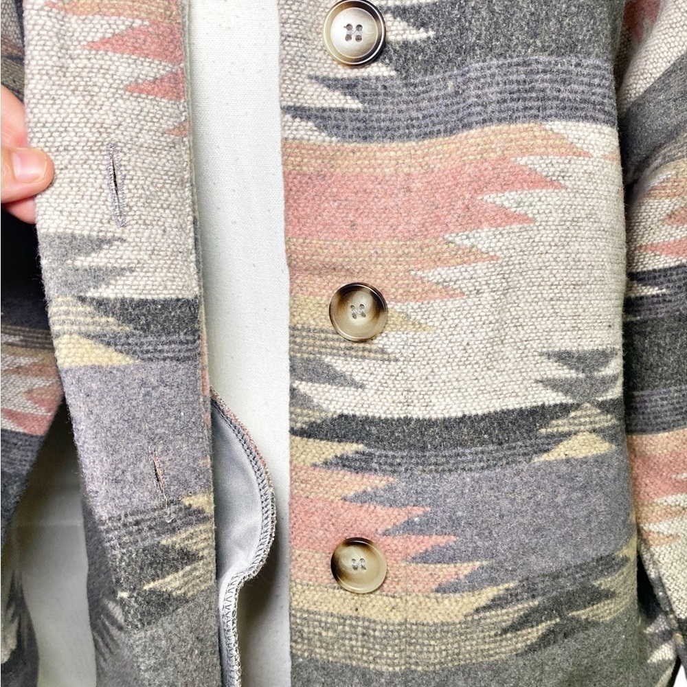 Blue B Southwestern Patterned Jacket - Picture 5 of 15